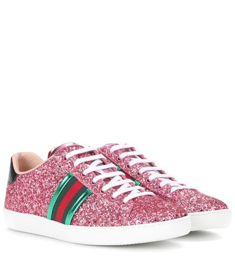 gucci red glitter sneakers|Gucci glitter sneakers cheap.